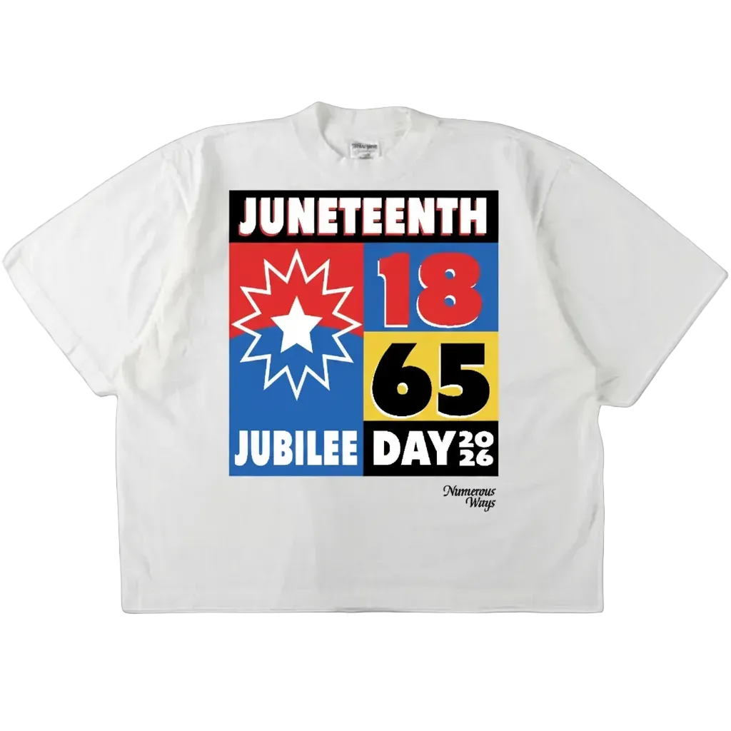 Juneteenth Flag 26 - Drop Shoulder Tee