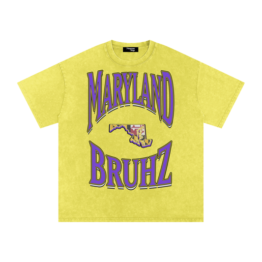 The Uniform Tee - Maryland Bruhz - Yellow