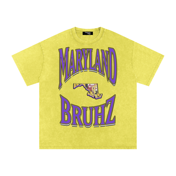 The Uniform Tee - Maryland Bruhz - Yellow